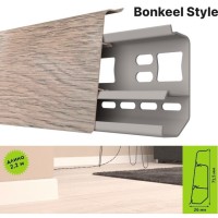 Bonkeel Style BS7016 коричневый плинтус напольный Бонкил стайл