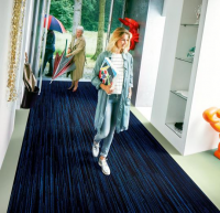 Грязезащитные дорожки и коврики Coral Welcome 3207 blue velvet