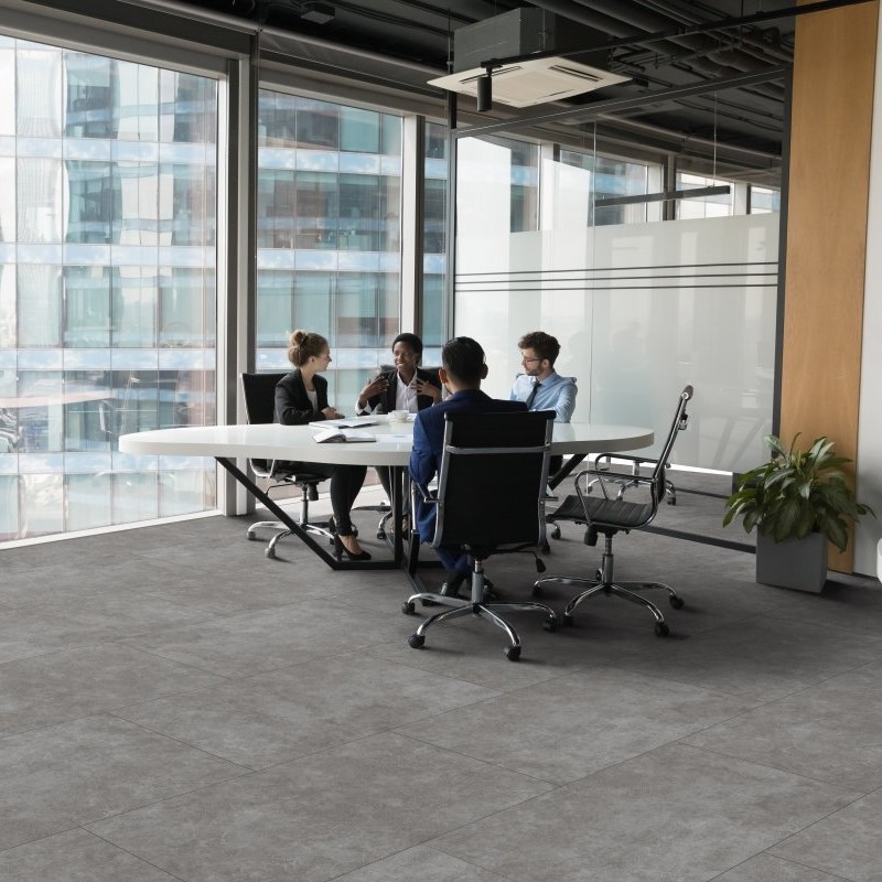 Juteks LVT Carbon GD BETON 8521 плитка ПВХ Карбон бетон серый Juteks LVT Carbon GD BETON 8521 плитка ПВХ Карбон бетон серый