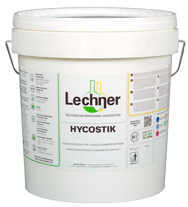Lechner HYCOSTIK клей-фиксатор Лехнер Хисостик для ковровой плитки, LVT, SPC Lechner HYCOSTIK клей-фиксатор Лехнер Хисостик для ковровой плитки, LVT, SPC
