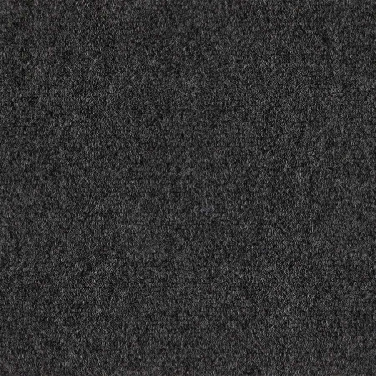 AW Color Rib 98 Ebony ковролиновая дорожка Колор Риб тёмно-серый шир 1 м
