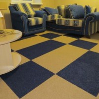 Интерьеры ковровой плитки RusCarpetTiles