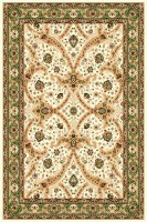 Ковер Лагуна D140 CREAM-GREEN