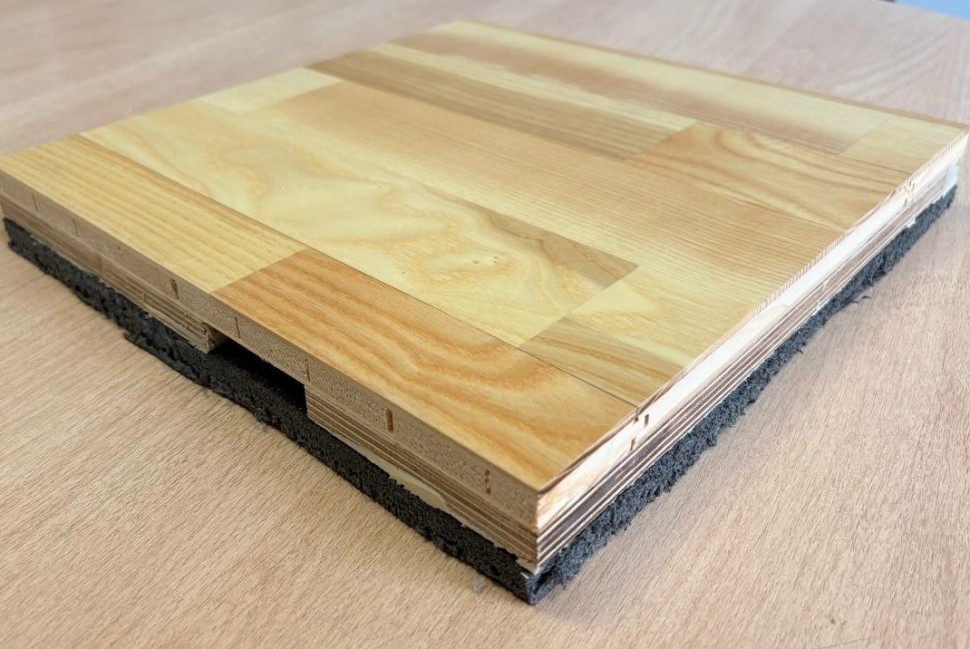 Grabo FlatPad 14 паркетная спортивная система Грабо ФлетПед 14 ясень натуральный Grabo FlatPad 14 паркетная спортивная система Грабо ФлетПед 14 ясень натуральный