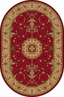 Ковер Измир D034 RED овал 