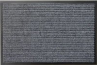 Грязеулавливающий коврик Черри ребристый 60х90 см серый