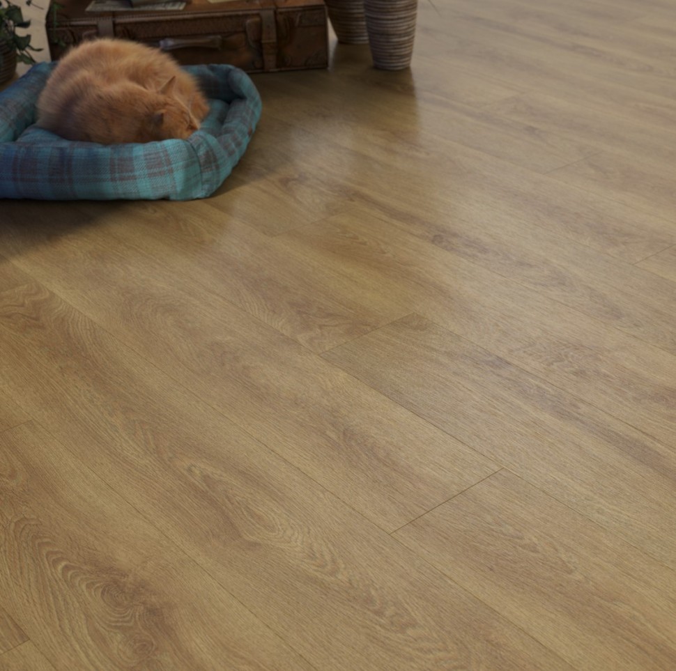 Wood FF-1408 Дуб Квебек плитка ПВХ Вуд 1320x196x2.5 УП 15 шт.