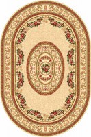 Ковер Сан Ремо W340 BEIGE овал 
