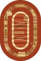 Ковер Да Винчи D025 TERRA овал 
