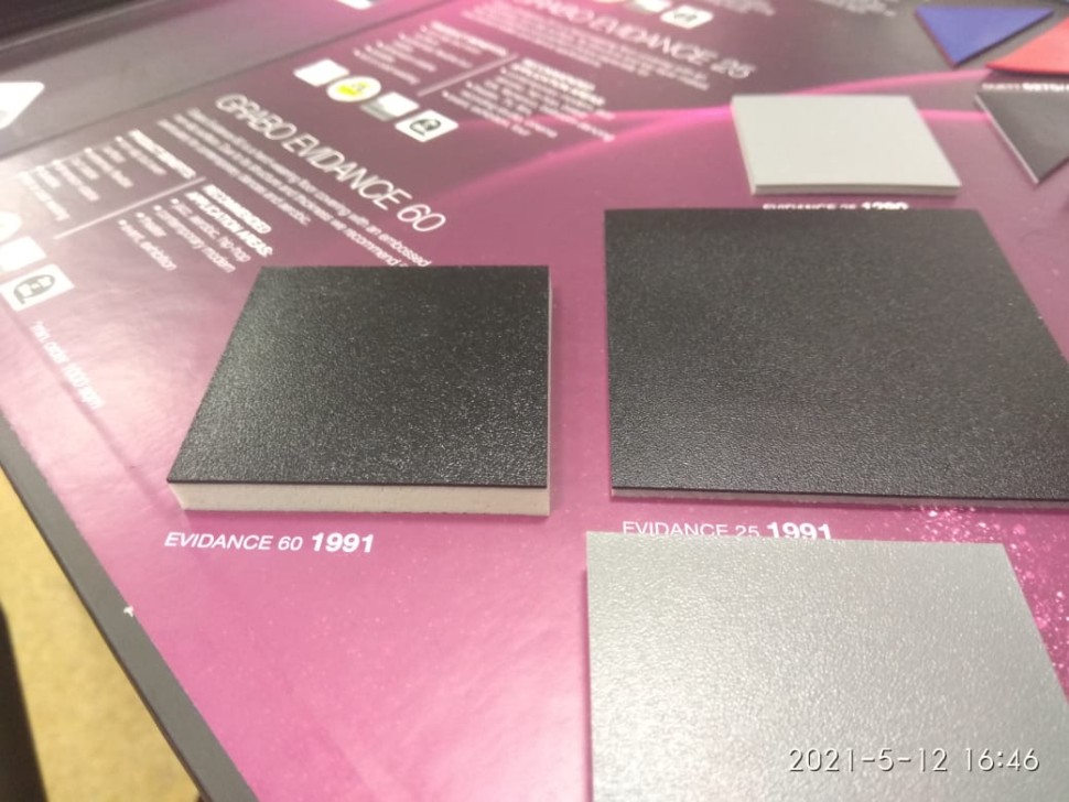 Evidance 60 1991 черный сценический линолеум Эвиденс Evidance 60 1991 черный сценический линолеум Эвиденс