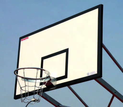 Баскетбольный щит стеклопластик на стальной оцинкованной раме PESMENPOL