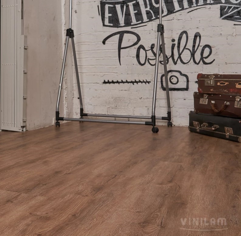 Vinilam Corc 10-038 Дуб Турне плитка ПВХ Винилам Корк