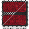 Грязезащитные дорожки и коврики Coral Click 7823/7833/7873/7883 cardinal red