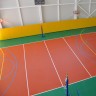 APOLUZA спортивный линолеум Аполуза 6,5 оранжевый