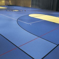 APOLUZA спортивный линолеум Аполуза 6,5 синий