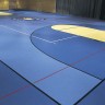 APOLUZA спортивный линолеум Аполуза 6,5 синий