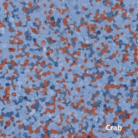 Fortis Линолеум Фортис Crab красно-голубой