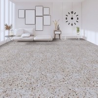 Vertigo Trend Stone 5802 TERRAZZO DOLCE GREY плитка ПВХ Вертиго тренд мозаичный серо-коричневый