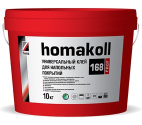 Универсальный клей Homakoll 168 Prof для напольных покрытий