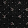 Виктория 02 ECO Black ковролин кружок чёрный Виктория 02 ECO Black ковролин кружок чёрный