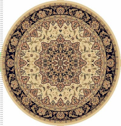 Ковер Floare Isfahan 207 / 1622 круг ev