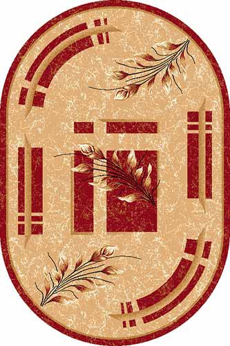 Ковер Лагуна 5985 BEIGE-RED овал Ковер Лагуна 5985 BEIGE-RED овал