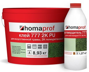 Клей Homaprof PU 777 2K PU для искусственной травы