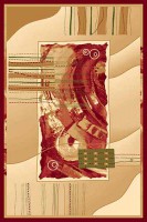 Ковер Сан Ремо D081 CREAM-RED