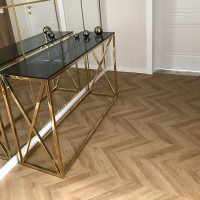 Vertigo Trend Wood 7301 CHEVRON GOLD плитка ПВХ Тренд шеврон золотой 