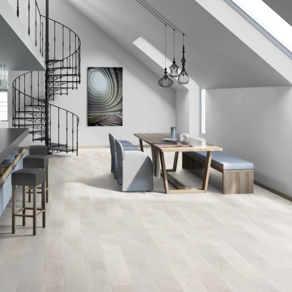 ESTETICA 933 Oak Natur white ламинат Эстетика дуб натур белый