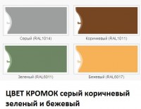 Комбинированный плинтус для заведения линолеума на стену