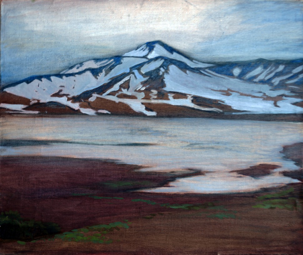 Картина "Вулкан Авачинский" (Камчатка)