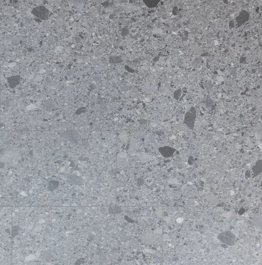 BONKEEL Tile Grigio Terrazzo плитка SPC Бонкил Тайл терраццо замковая
