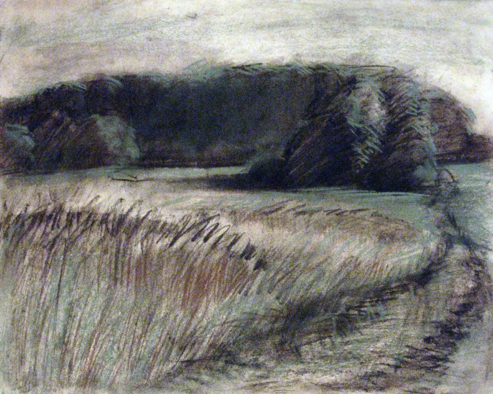 Картина "Деревья в поле" (Великий Устюг)