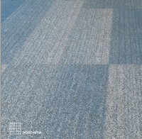 TERRAPLAN XG02 ковровая плитка Терраплан серо-синий градиент
