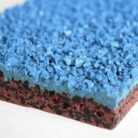 Epufloor BМ1 -3 х-слойное, профессиональное полностью литое монолитное покрытие для беговых дорожек , легкой атлетики