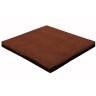 Резиновая плитка Кирпич 40 мм коричневая