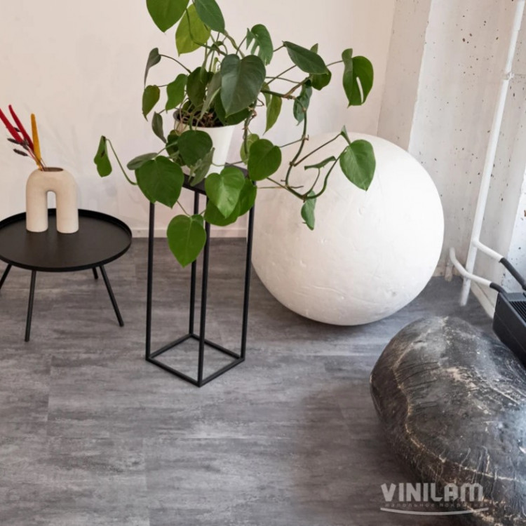 Vinilam CERAMO Glue Цемент Серый 71616 плитка ПВХ Винилам Керамо клеевая