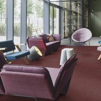 Surestep original 172882 burgundy линолеум Сурстеп ориджинал