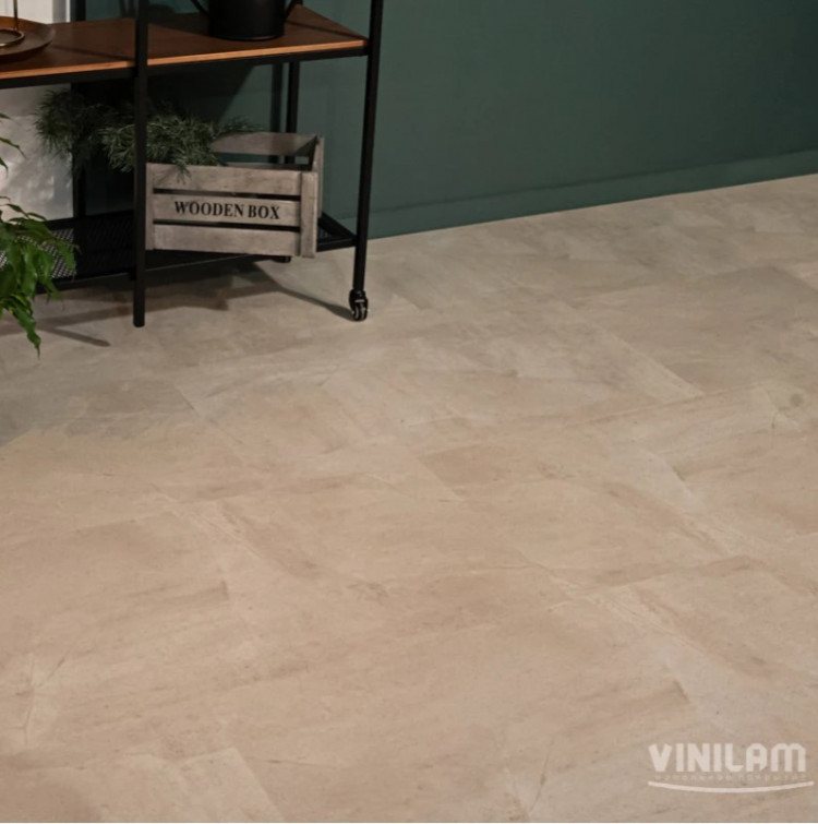 Vinilam CERAMO Stone 71615 Бетон Белый 8 mm плитка ПВХ Винилам Керамо Стоун замковая Vinilam CERAMO Stone 71615 Бетон Белый 8 mm плитка ПВХ Винилам Керамо Стоун замковая