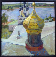 Картина "На колокольне" (Великий Устюг)