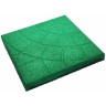 Резиновая плитка Паутинка 30 мм зеленая