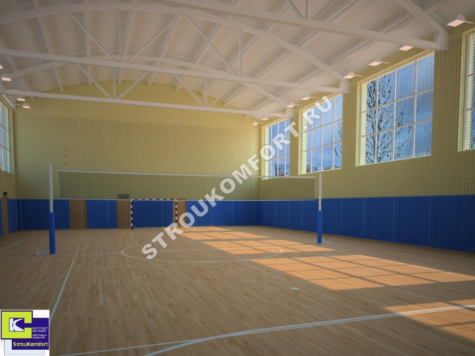3D-модель спортивных залов №3
