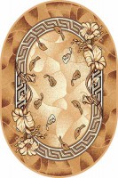 Ковер Лагуна D201 BEIGE овал  
