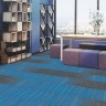 Intrefloor FIRT 777A ковровая плитка Фирт сине-серый полосатый Intrefloor FIRT 777A ковровая плитка Фирт сине-серый полосатый