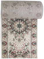 DARGA F674 cream ковровая дорожка Дарга медальон крем
