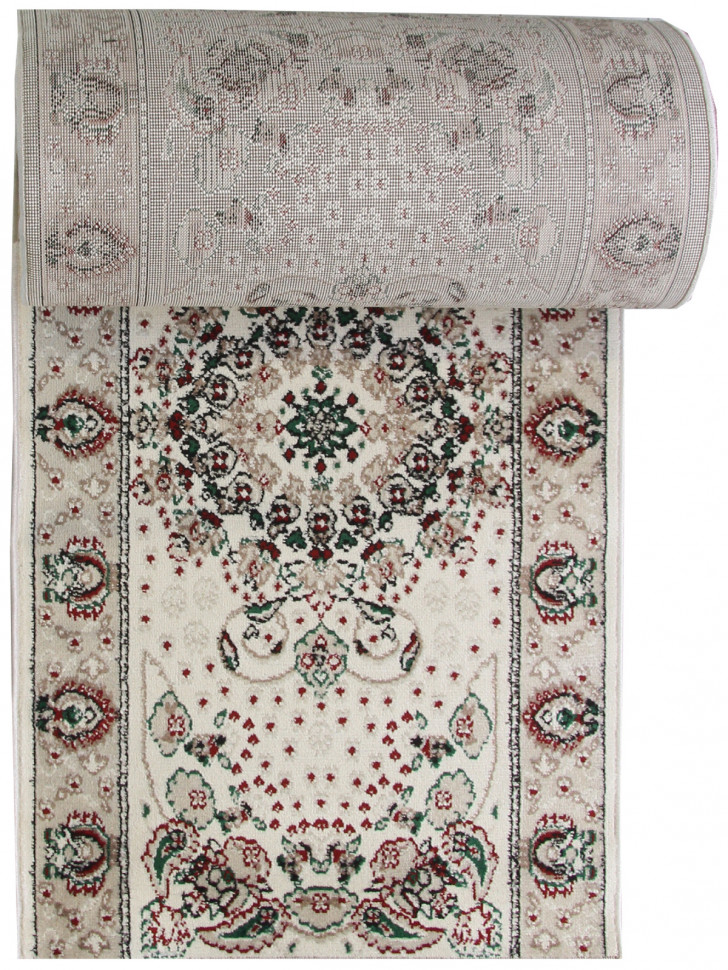 DARGA F674 cream ковровая дорожка Дарга медальон крем