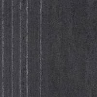 Intrefloor FIRT 999A ковровая плитка Фирт чёрно-серый полосатый