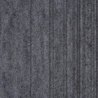 Intrefloor FIRT 999D ковровая плитка Фирт серо-чёрный полосатый