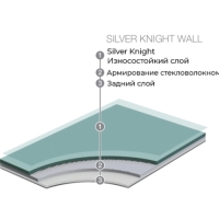 GRABO Silver Knight Wall настенное покрытие ГРАБО Силвер Кнайт Волл